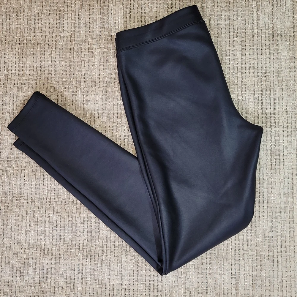 Express Faux Leather Leggings - Picture 2 of 7